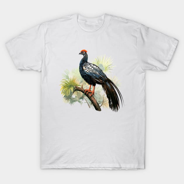 Horned Guan T-Shirt by zooleisurelife